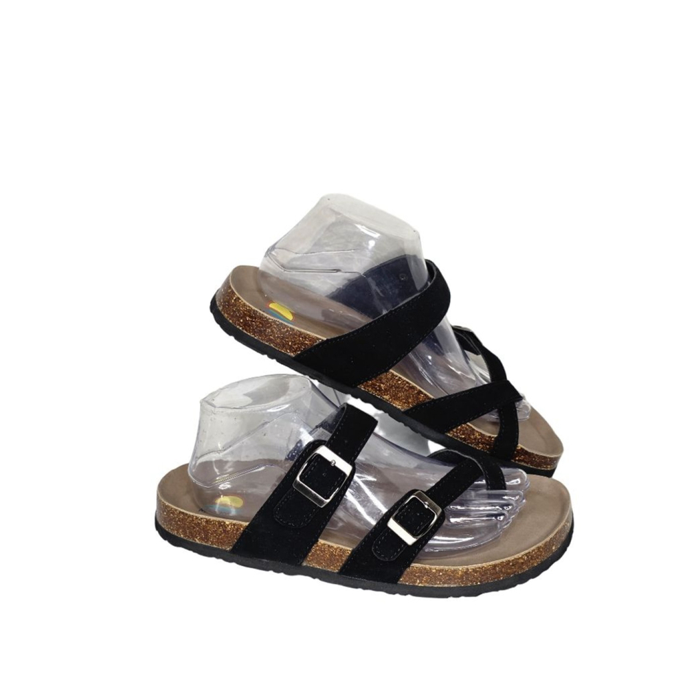 Maui Island Footbed Sandals – Black | Women’s Size 10M - Picture 3 of 6